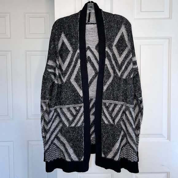 Merona Aztec Open-front Knit Cardigan - Picture 2 of 13